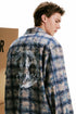 BEASTER Three-dimensional Embroidered Logo Long-sleeved Shirt